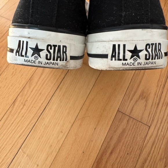 Black all star converse Japan shoes - Picture 9 of 9